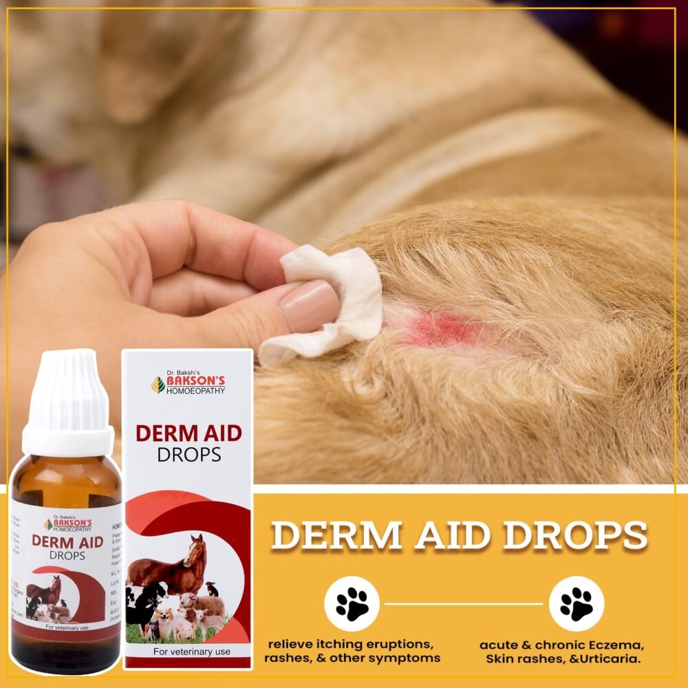 Bakson Veterinary | Derm Aid Drops | 30 ML - Image 3